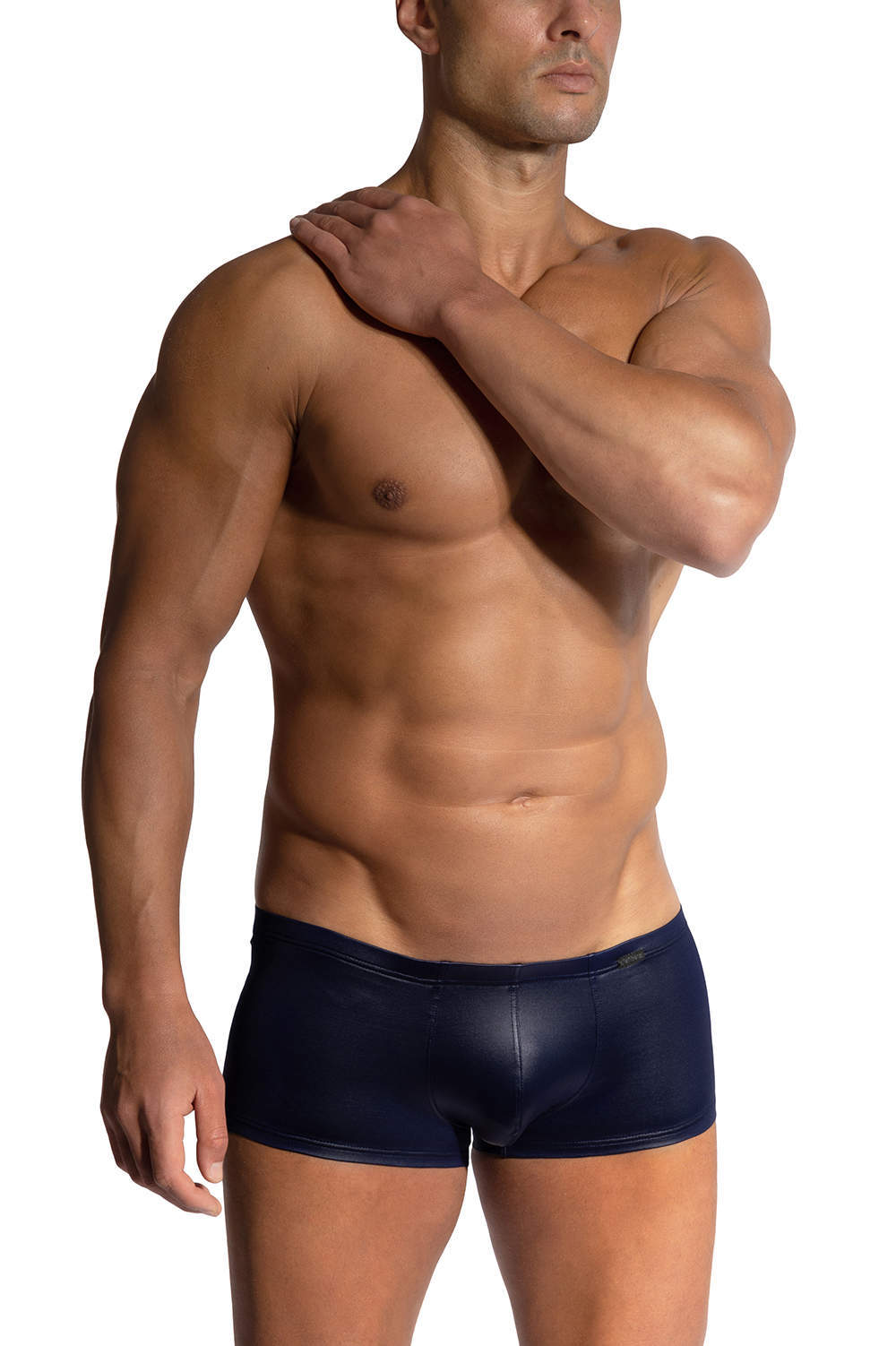 Shop wet look Olaf Benz RED2428 Mini Pant men’s underwear boxer brief shorts. Satiny male trunks with a subtle sheen. Stretchy for a tight sexy fit