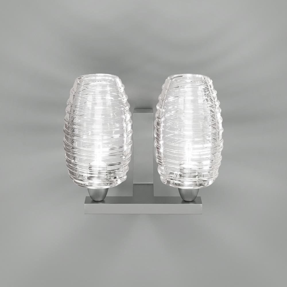 Damasco 2a P Wall Light Crystal Crystal