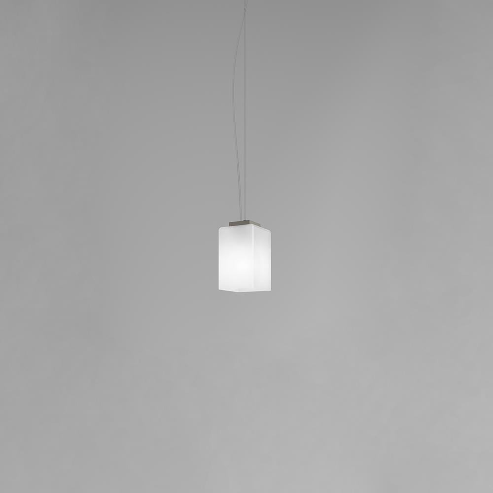 Vistosi Tubes Single Pendant Extra Small White Designer Pendant Lighting