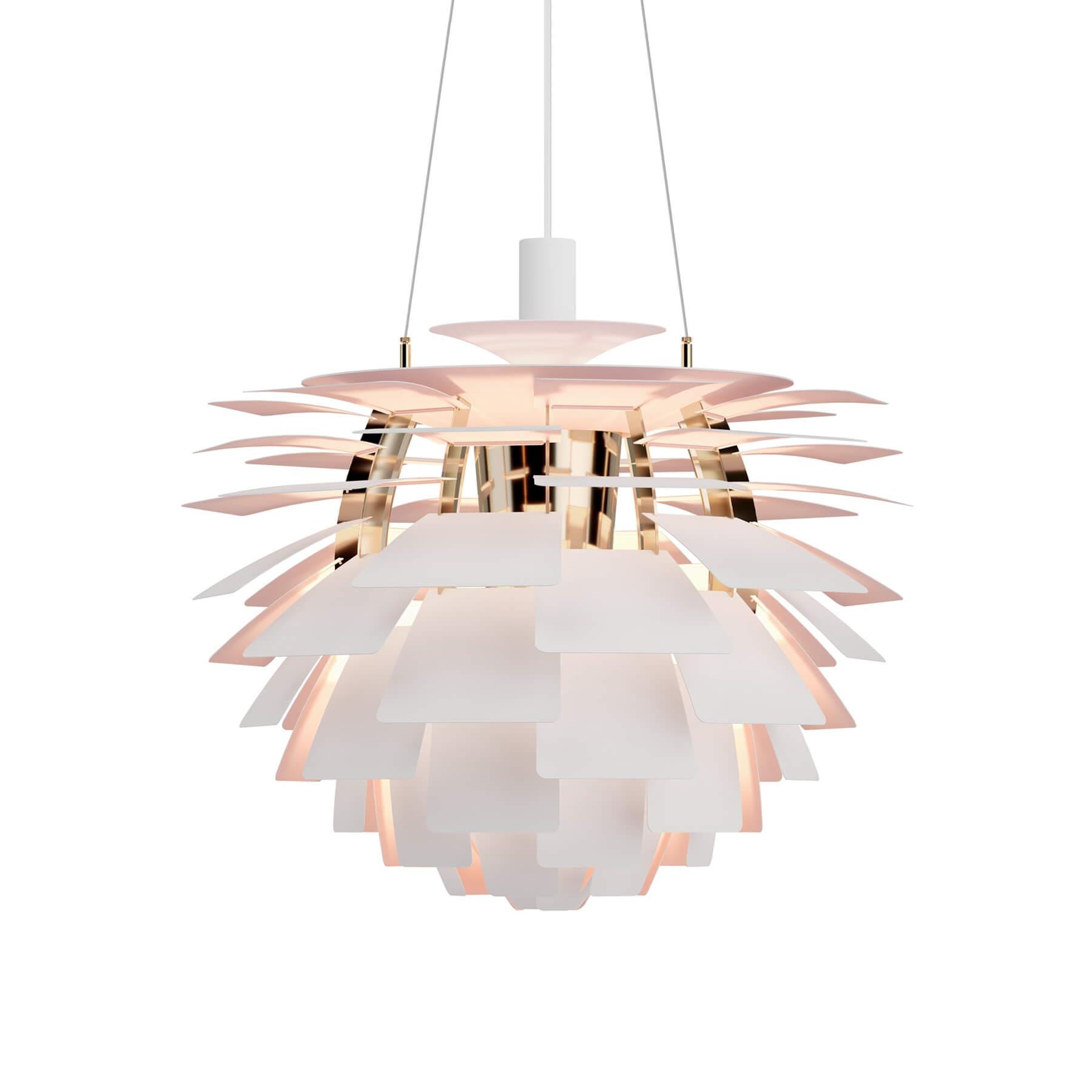 Louis Poulsen Ph Artichoke Anniversary Edition Pendant Light Diameter 60cm White Designer Pendant Lighting