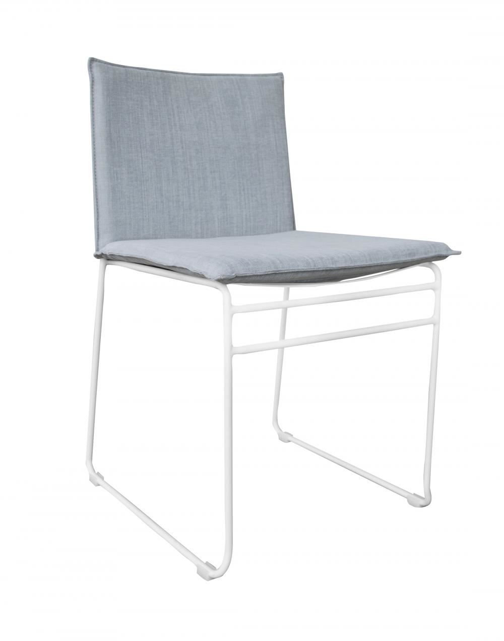 Kyst Dining Chair White Fabric Group 4