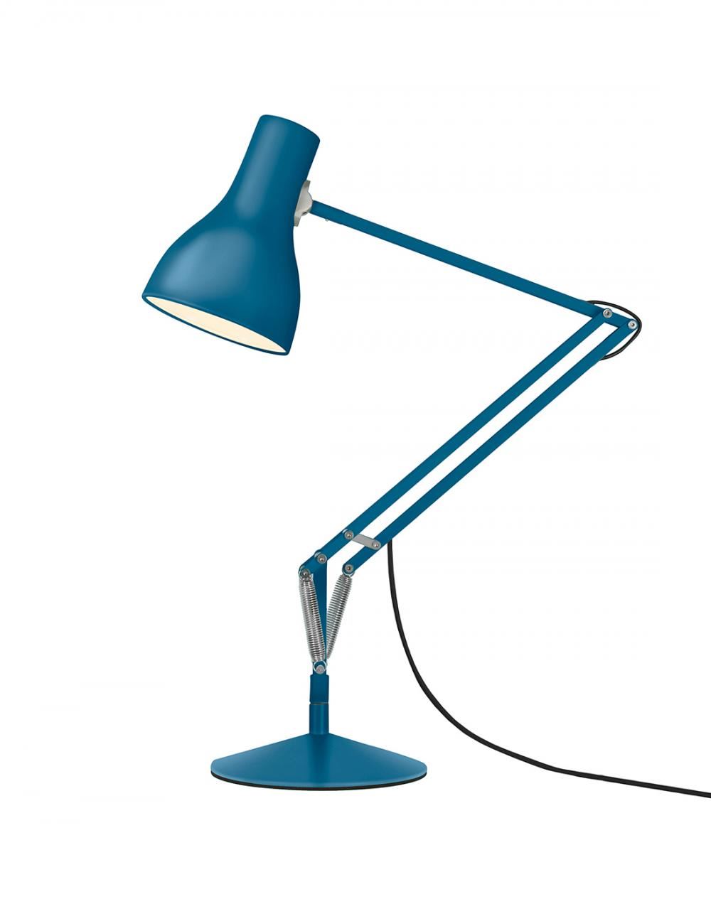 Anglepoise Original Type 75 Desk Light Margaret Howell Edition Saxon Blue