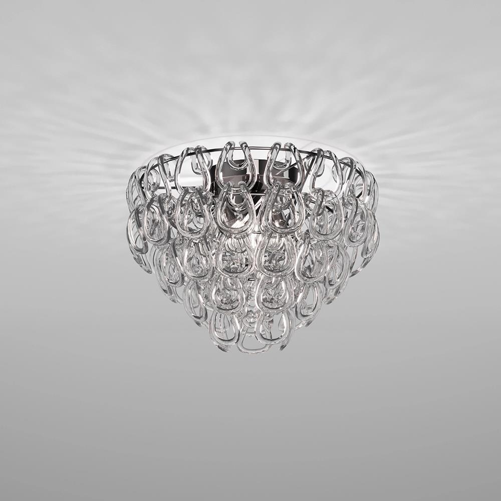 Minigiogali Ceiling Light 50 Transparent Crystal