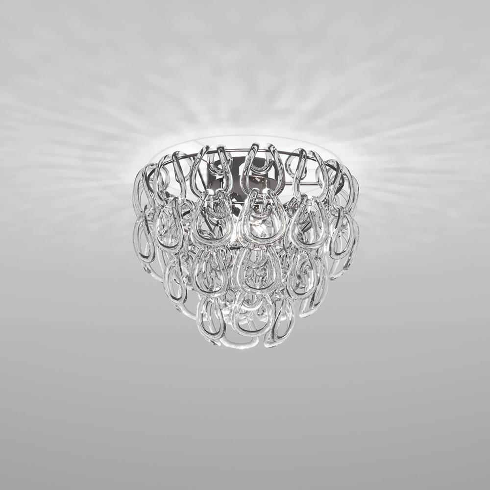 Minigiogali Ceiling Light 40 Transparent Crystal