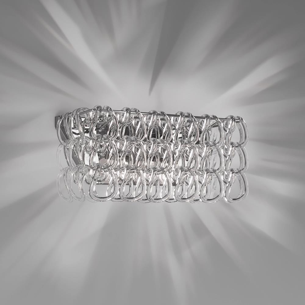 Minigiogali Wall Light 2 Transparent Crystal