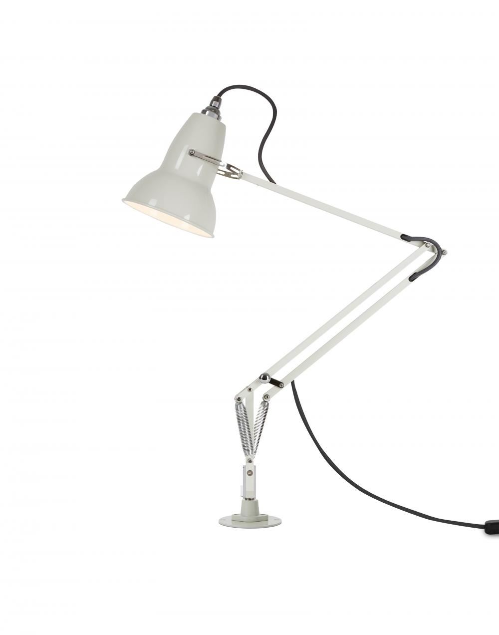 Anglepoise Original 1227 Desk Lamp Linen White Desk Insert