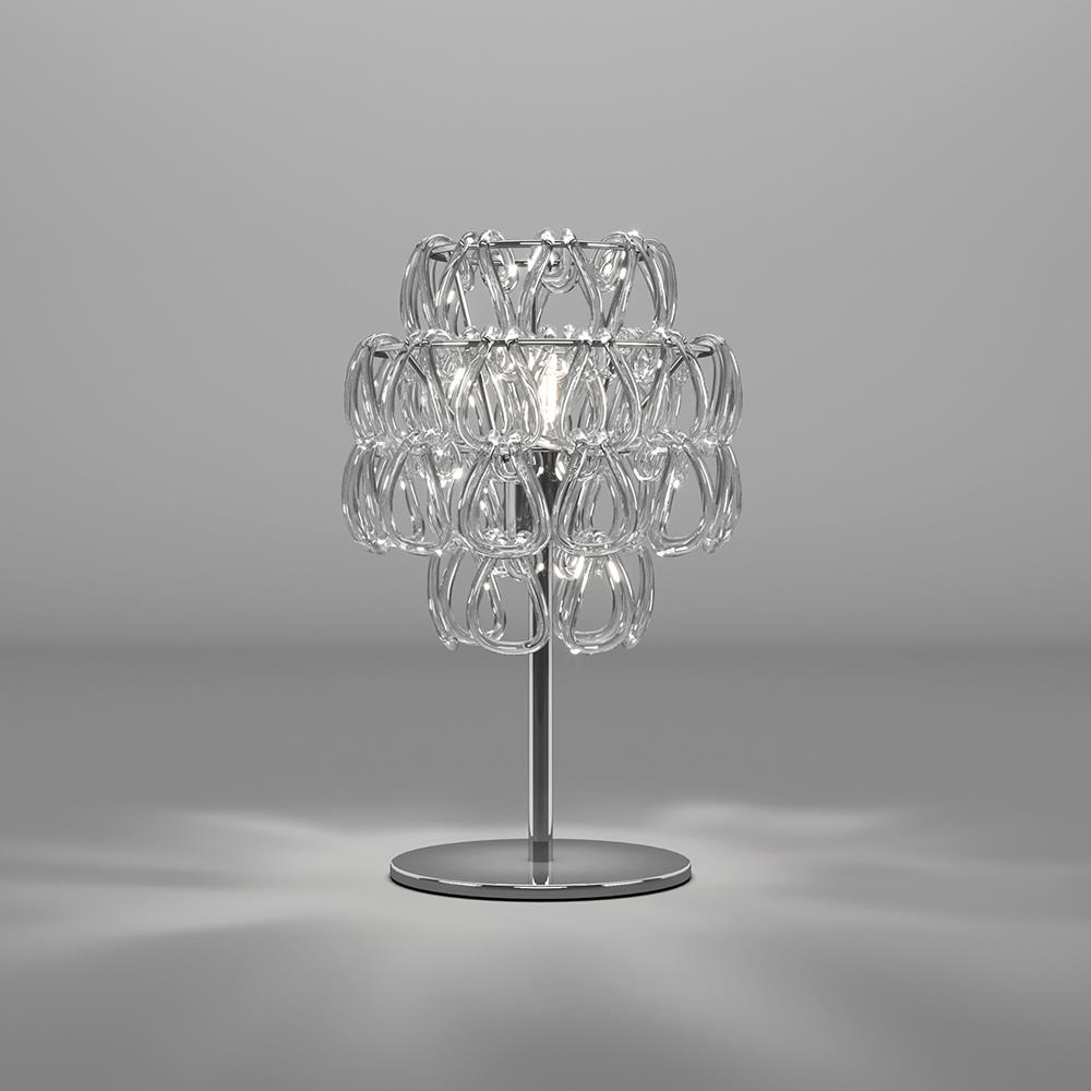 Minigiogali Table Lamp Transparent Crystal