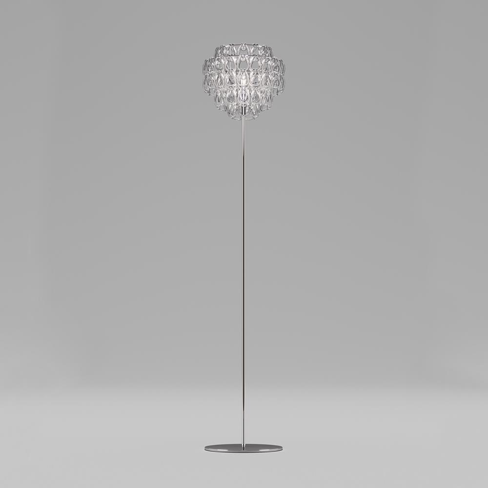 Minigiogali Floor Lamp Transparent Crystal