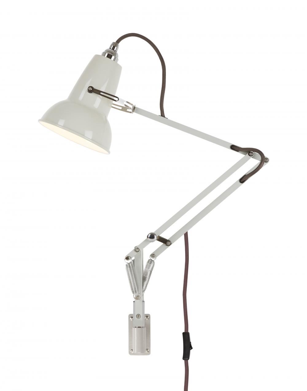 Anglepoise Original 1227 Extended Wall Lamp Mini Linen White