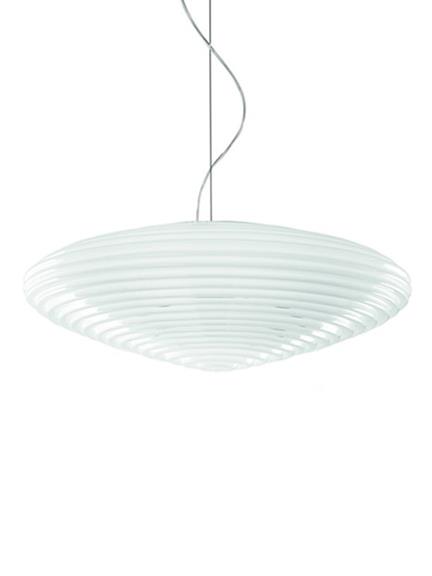 Vistosi Spirit Pendant 45 Single White Designer Pendant Lighting