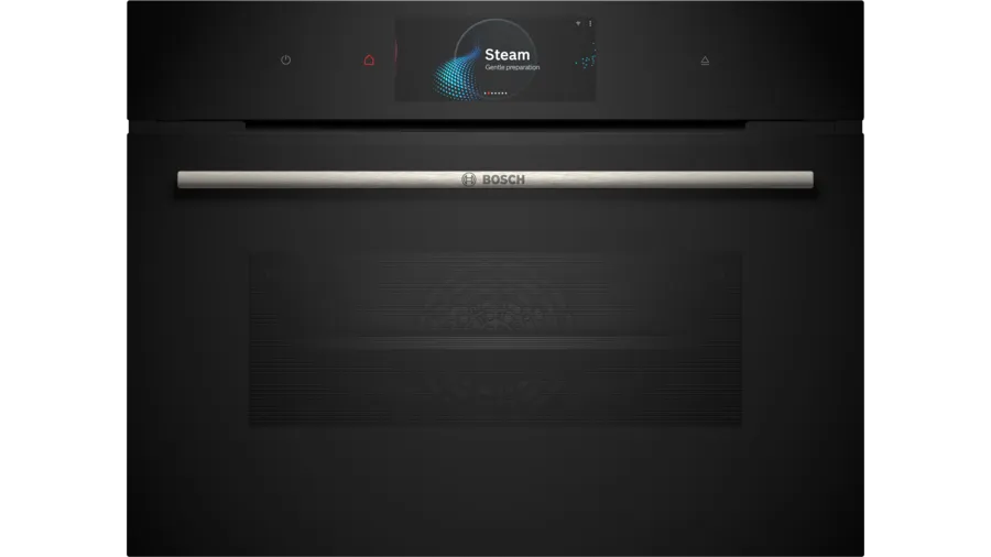 Bosch Csg7584b1g Series 8 Built In Compact Oven With Steam Function Black