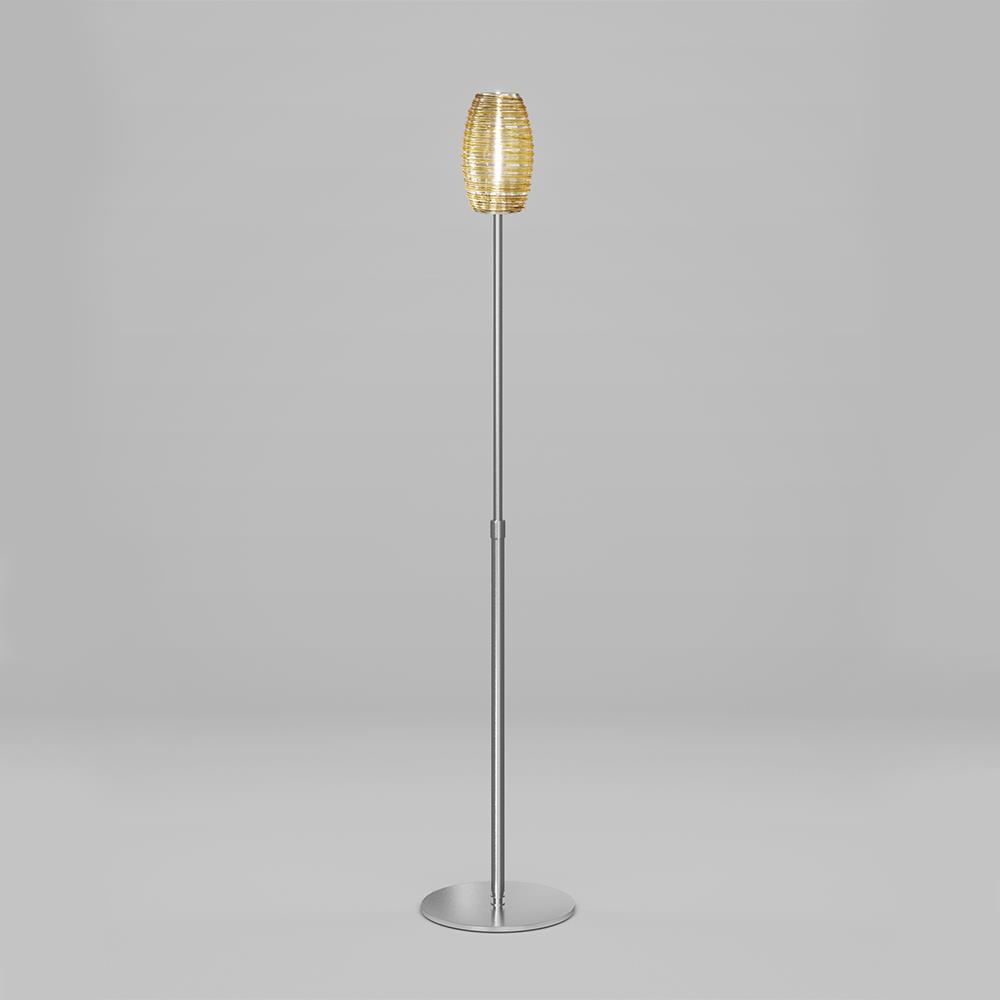 Damasco Floor Light M Crystal Amber