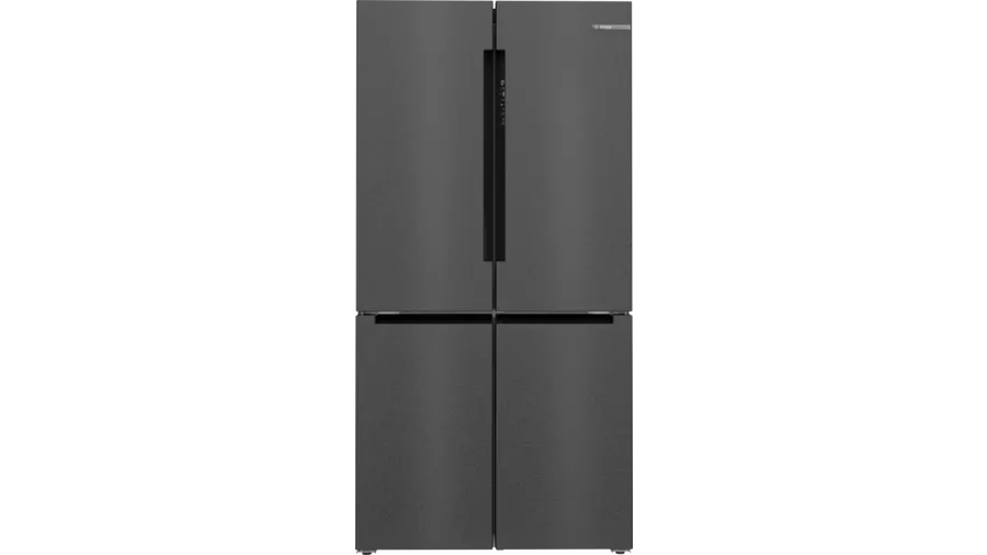 Bosch Kfn96axea Bosch Series 6 American Fridge Freezer Black Steel