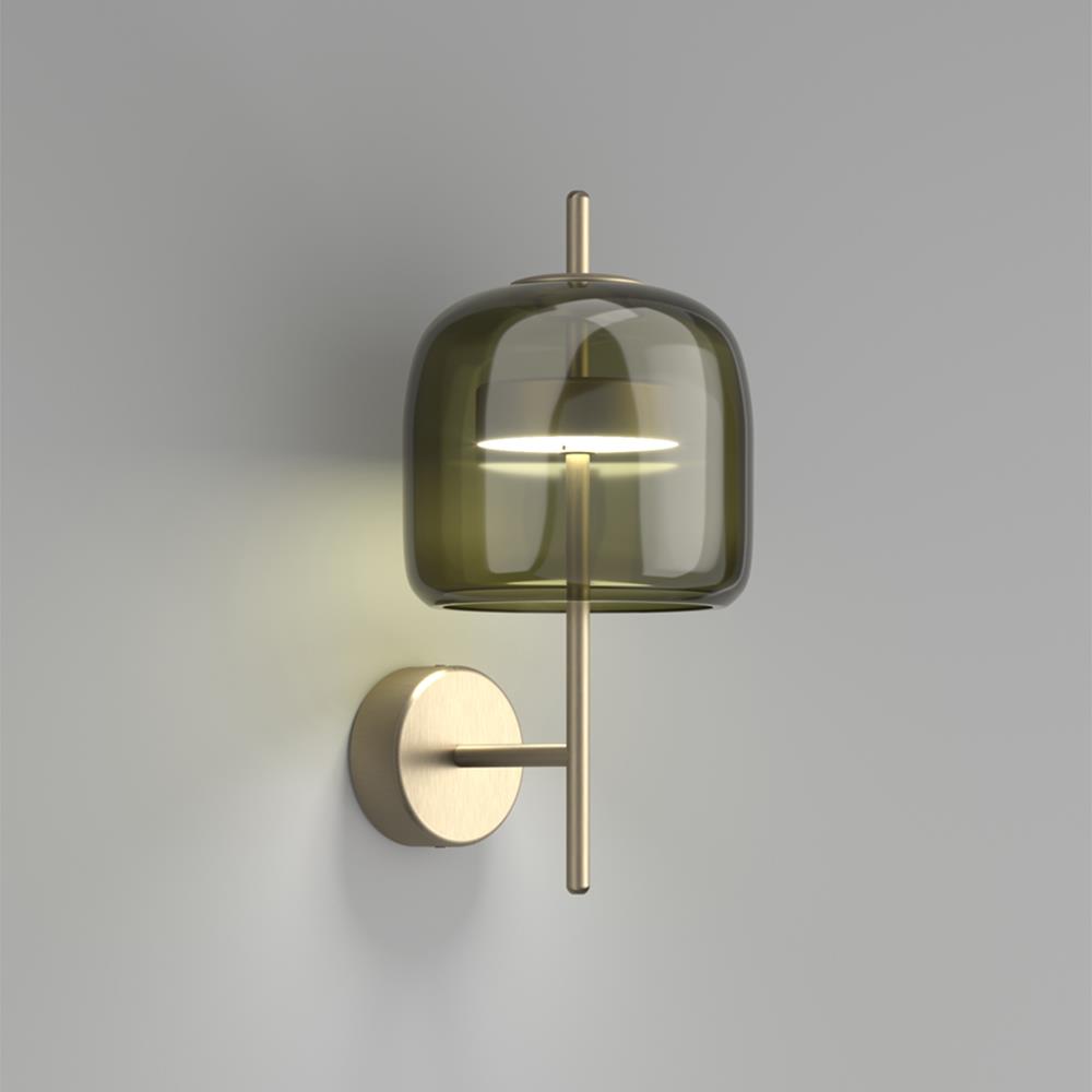 Jube Wall Light Old Green Matt Gold