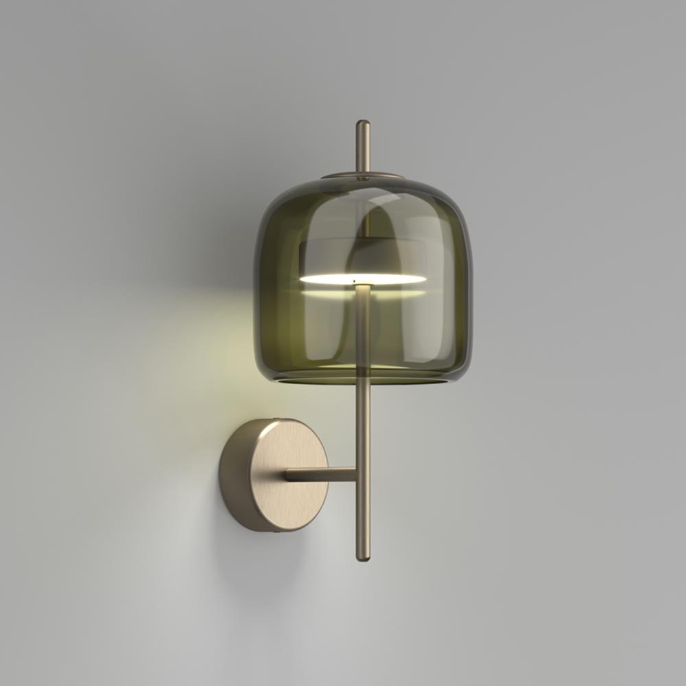 Jube Wall Light Old Green Matt Steel