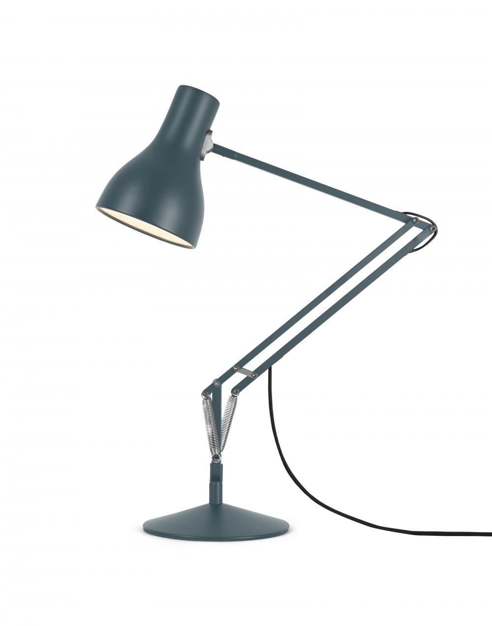 Anglepoise Type 75 Desk Lamp Slate Grey Weighted Base