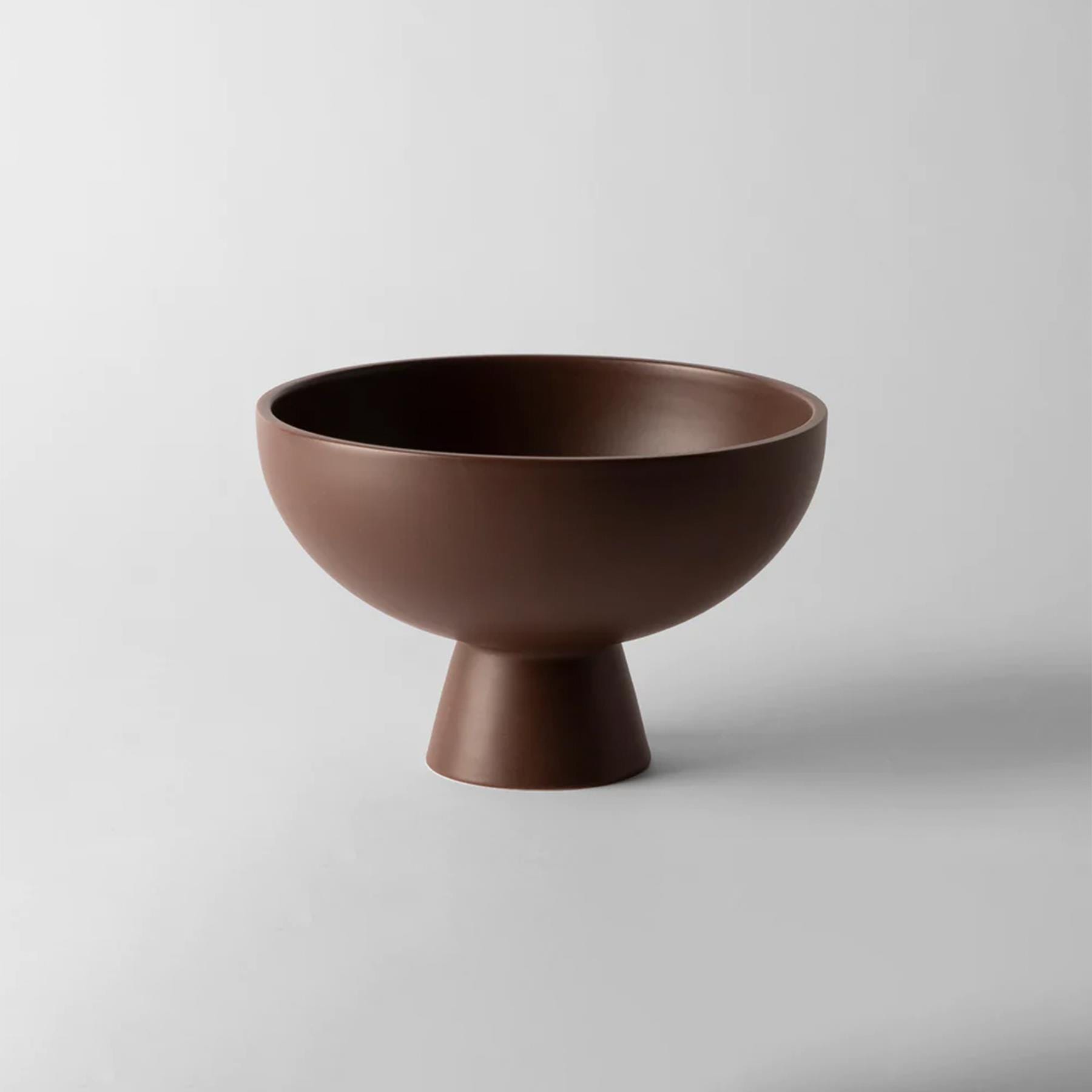 Strom Bowl Chocolate Large Earthenware Brown
