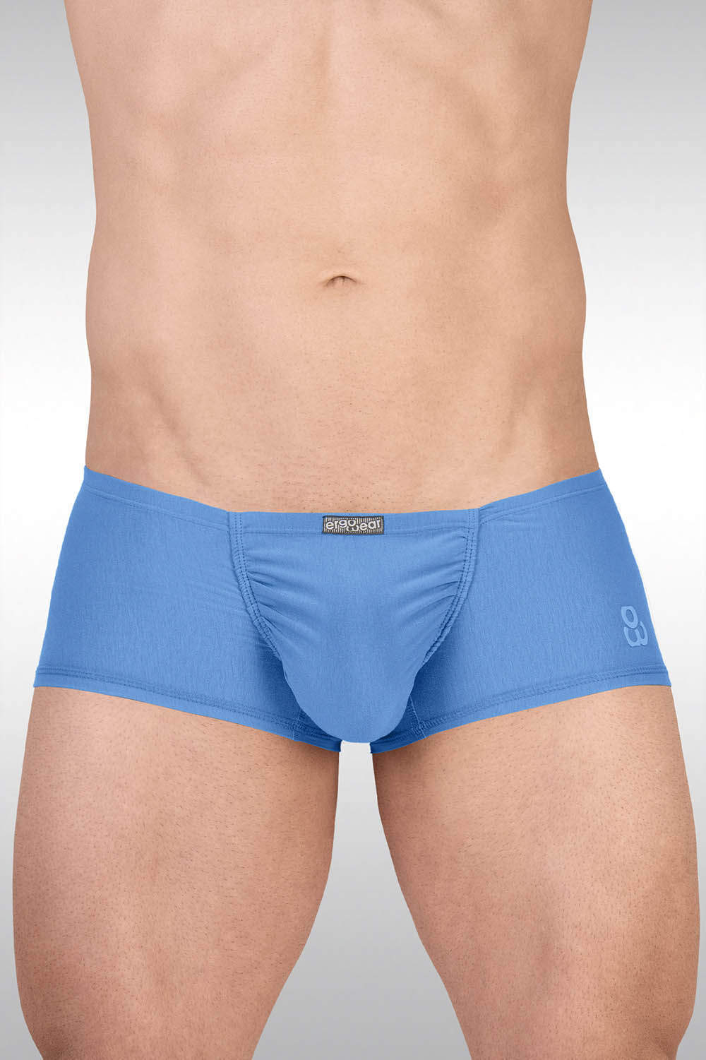Shop Ergowear FEEL GR8 Mini Boxer Brief – a new take on the famous ergonomic men’s pouch underwear. A low rise hipster male short trunk. Buy online