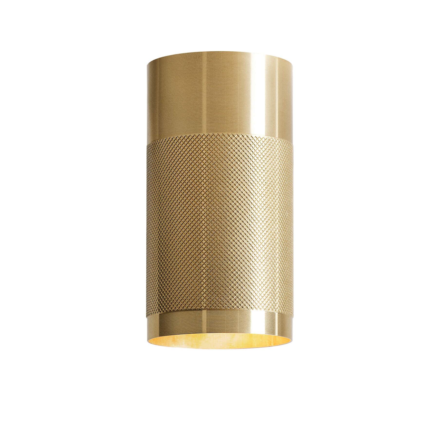 Thorup Copenhagen Patrone Surface Ceiling Light Brass Brassgold