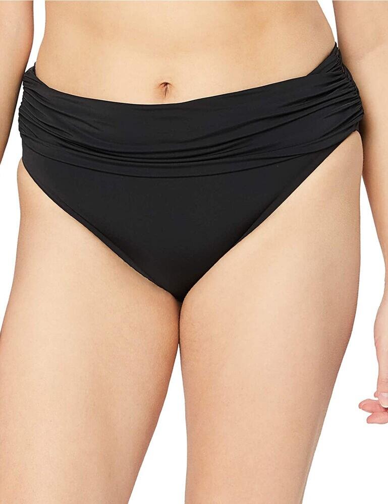 Calvin Klein is iconic for its timeless minimal style. These classic bikini briefs have a shape-enhancing fold-over design with a mid-high rise waist that flattens the tummy. The timeless bikini shape offers moderate coverage for comfortable all-day wear. For an elegant beach look, wear matching swimwear by Calvin Klein.  Flattering fold-over design Ruched detailing Classic bikini shape Moderate rear coverage Mid-high rise waist Composition: 84% Nylon &pipe; 16% Elastane Listed in UK sizes  50333-91122-1200212 KW0KW00626 Bikini Bottoms