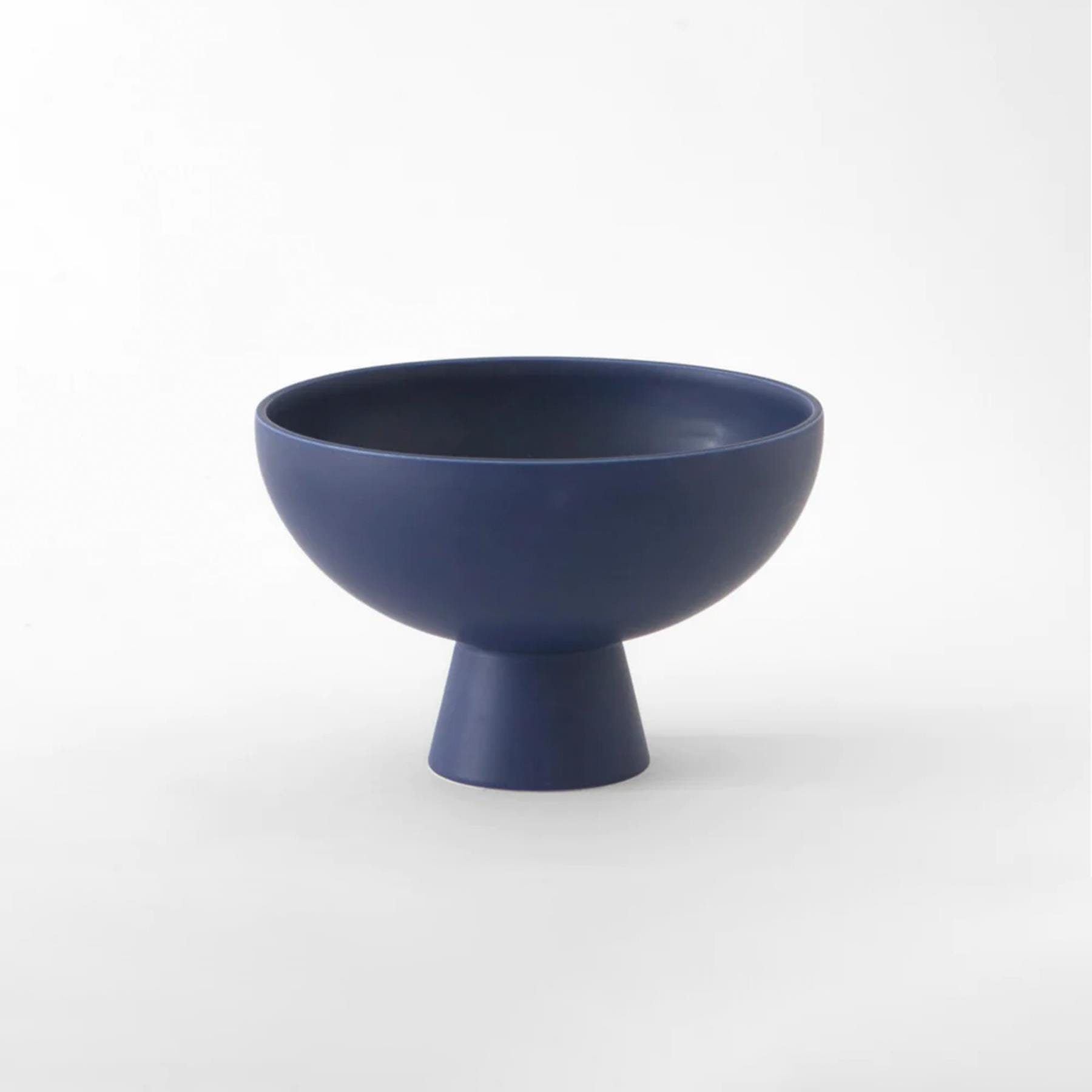 Strom Bowl Blue Large Earthenware Blue