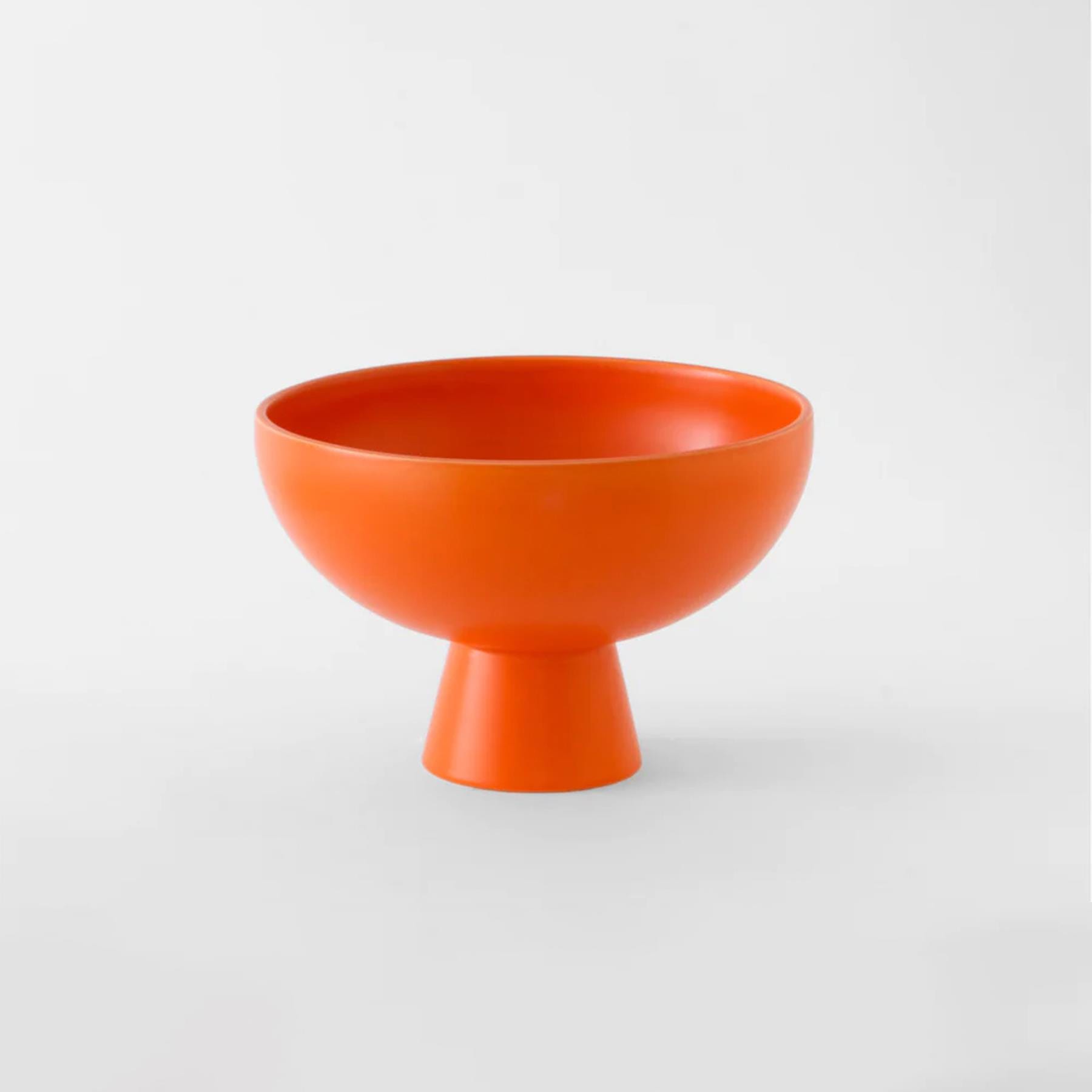 Strom Bowl Vibrant Orange Large Earthenware Orange