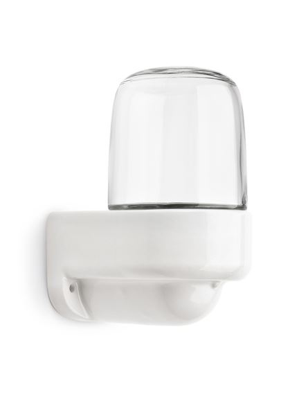 Scandilux Bathroom Wall Light Clear Glass