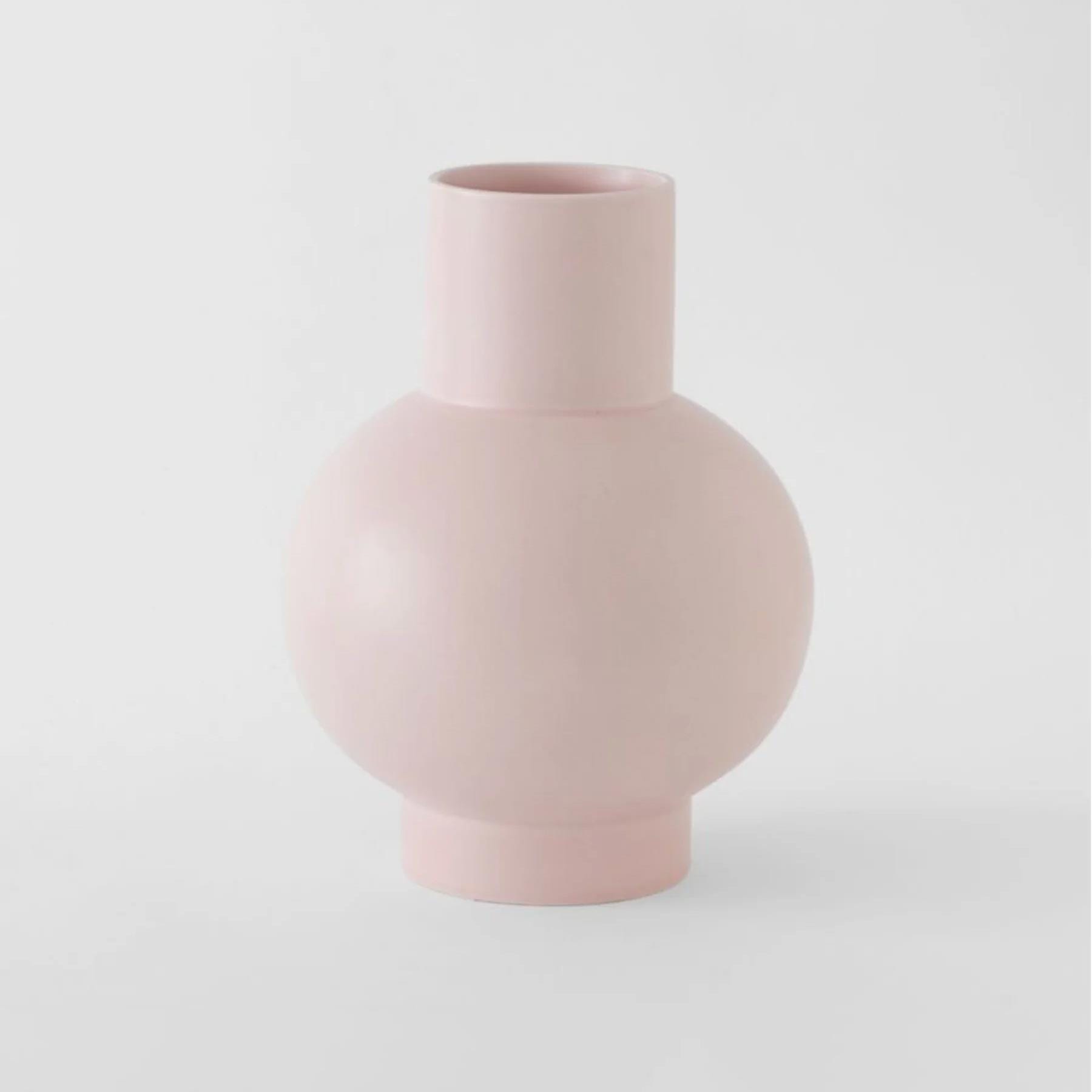 Strom Vase Coral Blush Extra Large Earthenware Pink