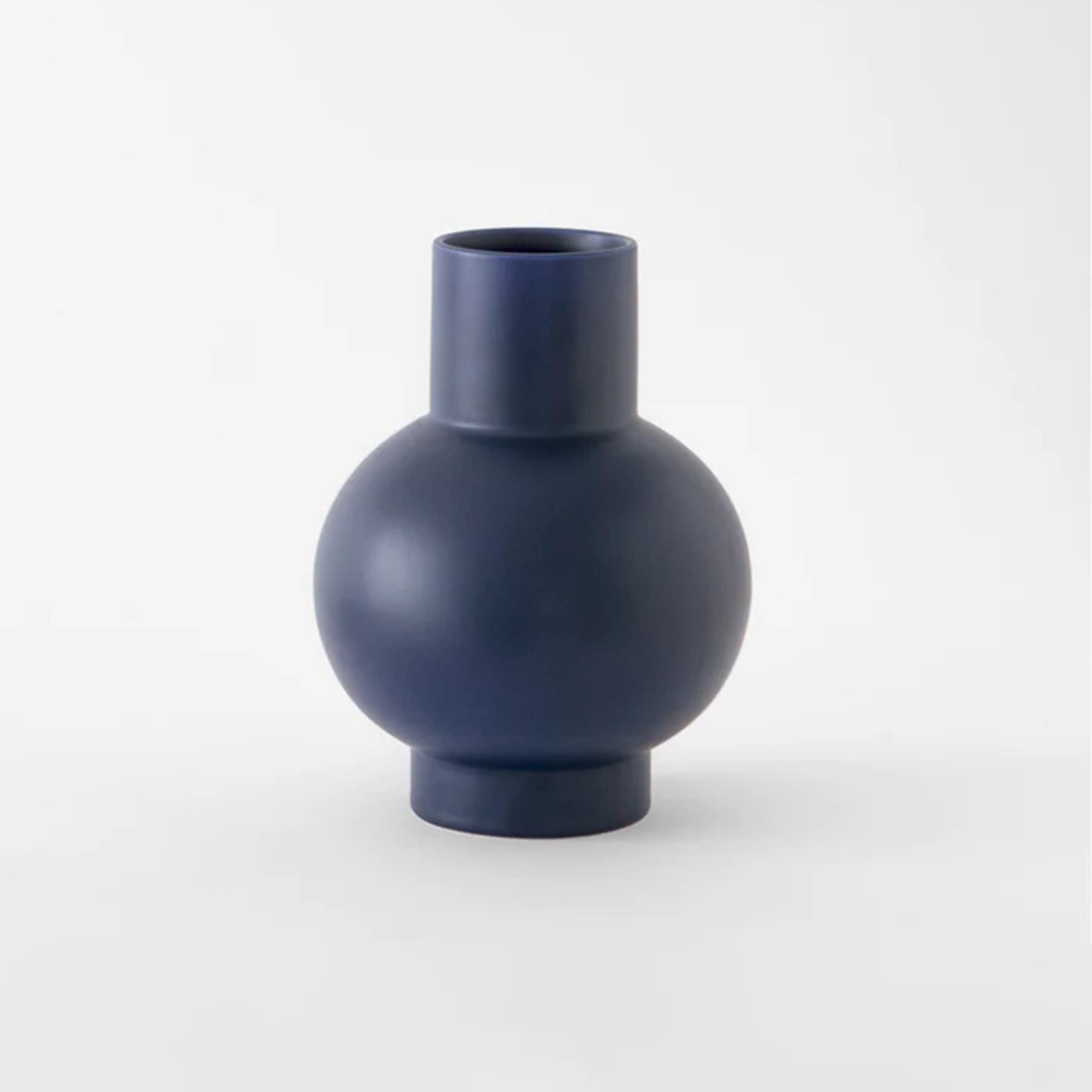 Strom Vase Blue Large Earthenware Blue