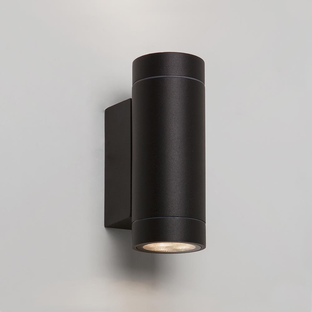 Dartmouth Twin Wall Light Black