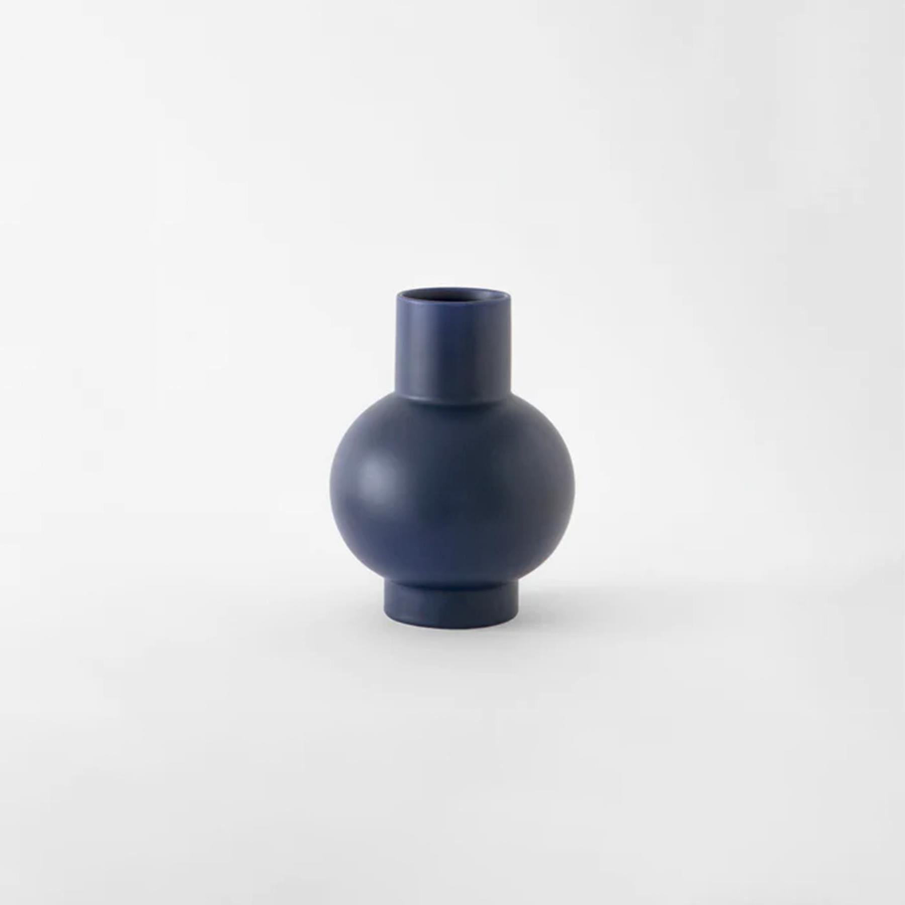 Strom Vase Blue Small Earthenware Blue