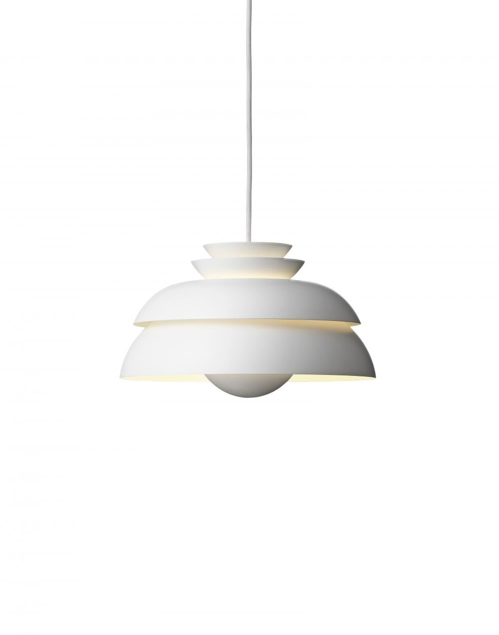 Fritz Hansen Concert Pendant Standard White Designer Pendant Lighting