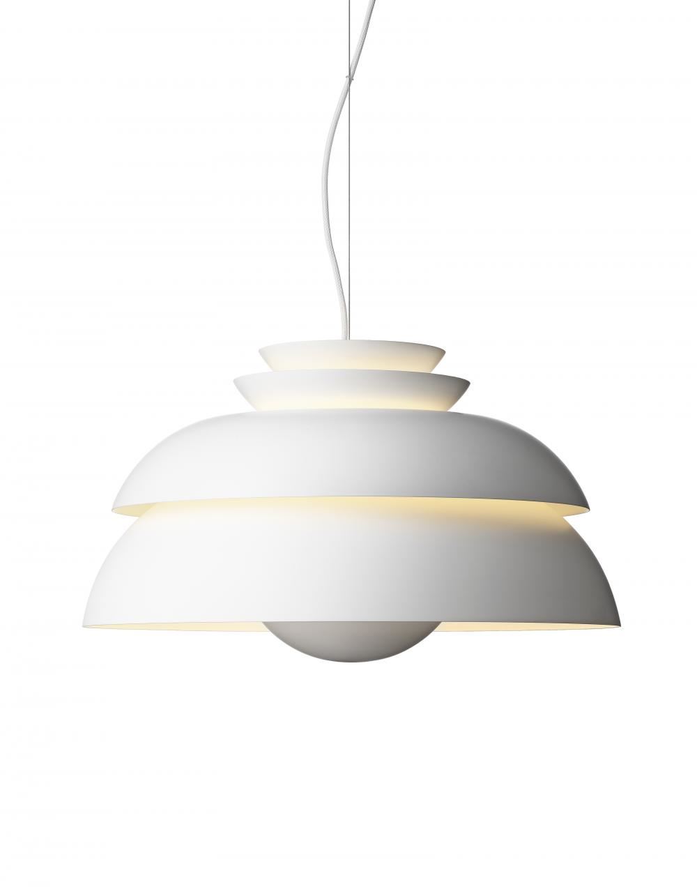 Fritz Hansen Concert Pendant Large White Designer Pendant Lighting