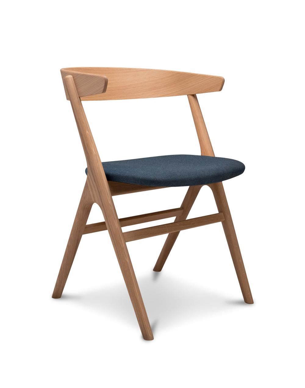 No 9 Dining Chair Oak Oil Natural Leather Group 2