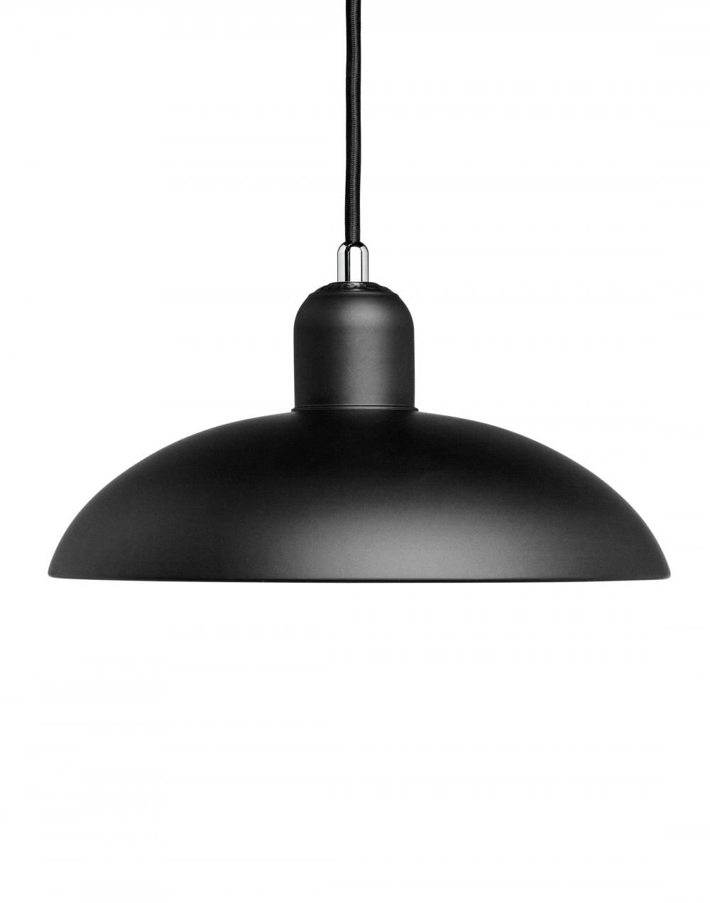 Fritz Hansen Kaiser Idell Pendant Matt Black Designer Pendant Lighting