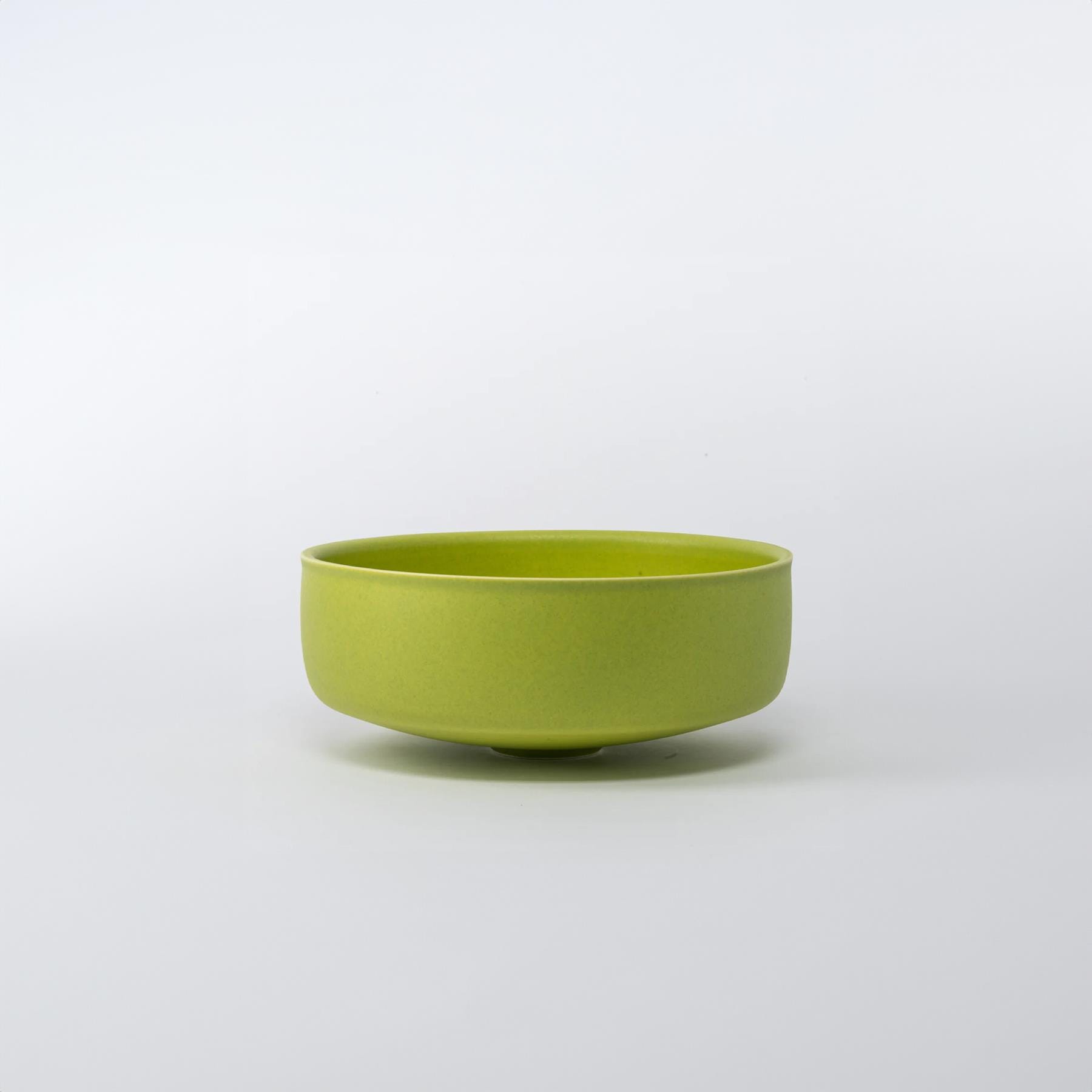 Alev Bowl 01 Spring Apple Small Earthenware Green