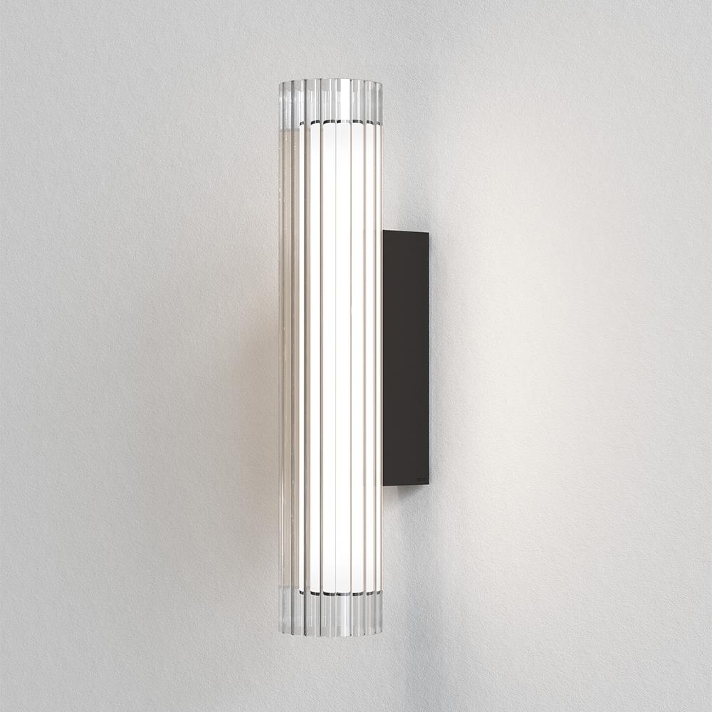 Io Bathroom Wall Light Medium Matt Black