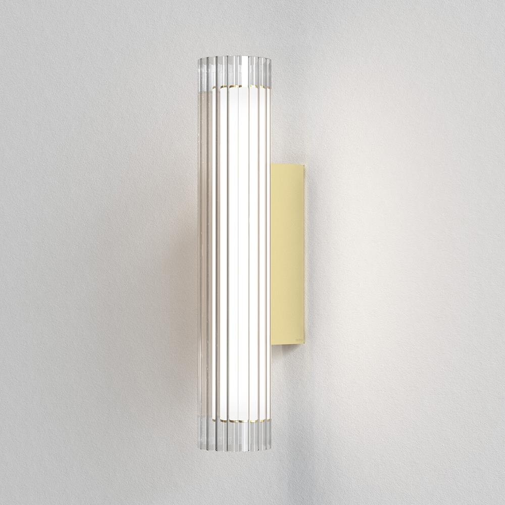 Io Bathroom Wall Light Medium Matt Gold