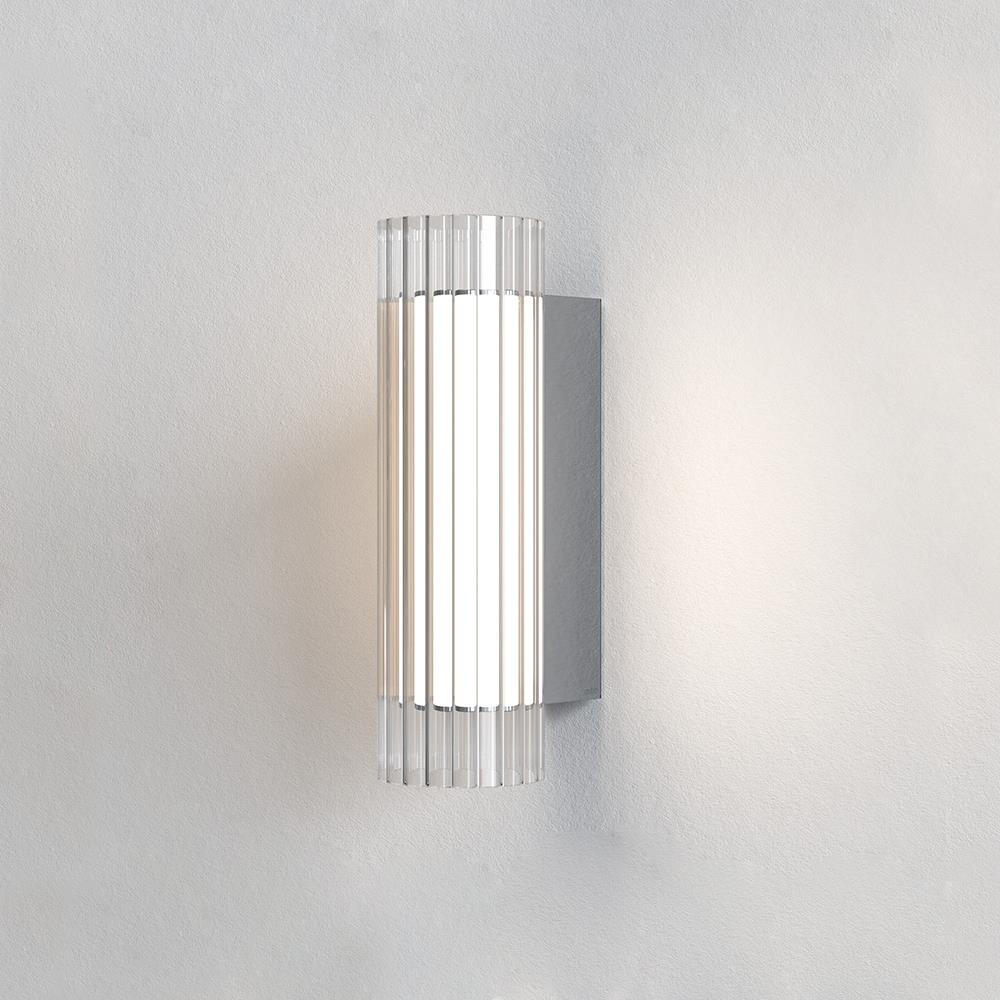 Io Bathroom Wall Light Small Polished Chrome