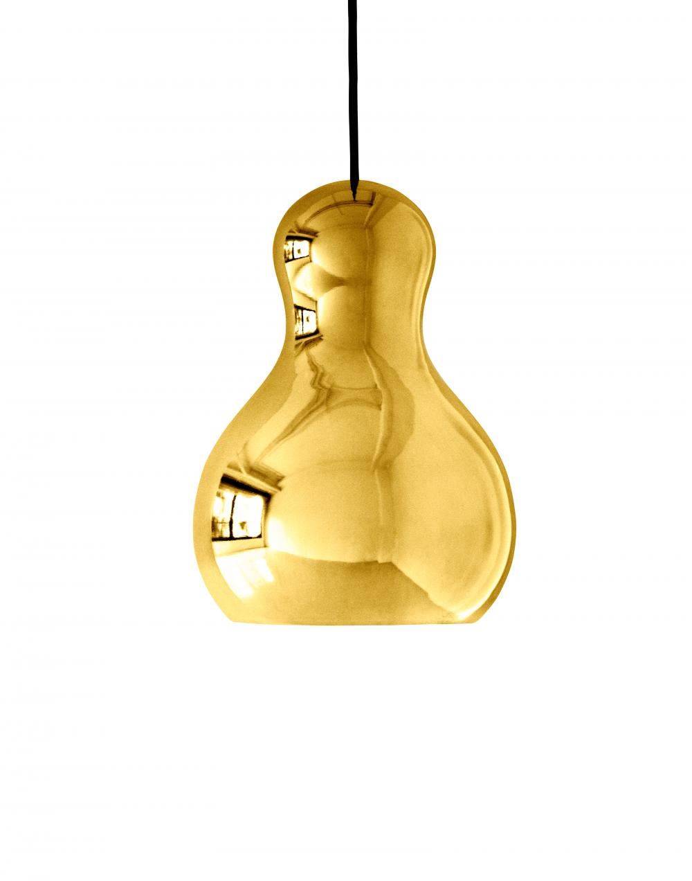 Fritz Hansen Calabash Pendant Medium Gold Brassgold Designer Pendant Lighting