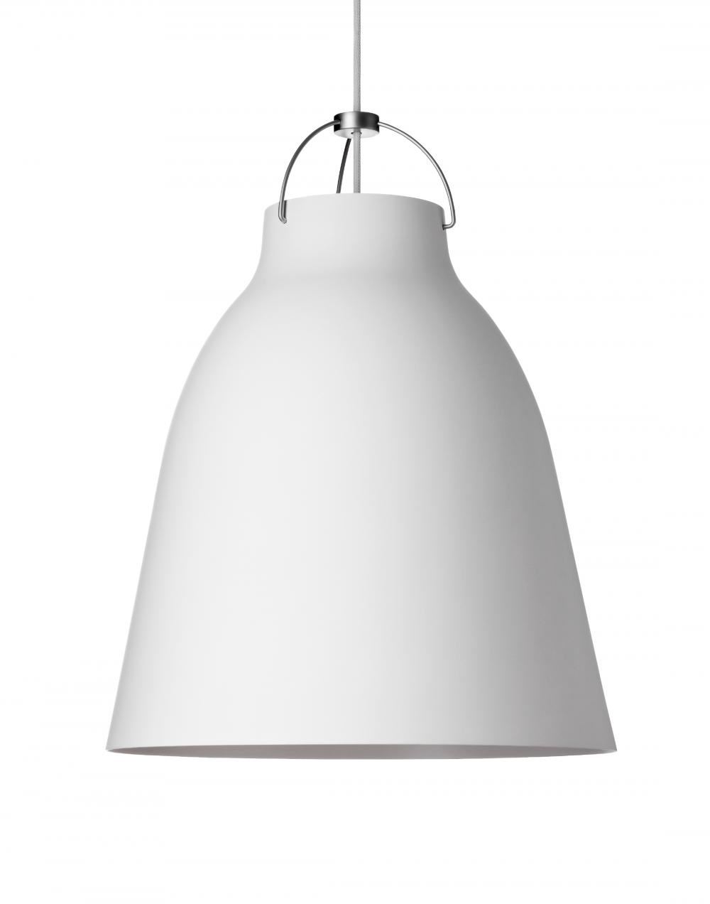 Fritz Hansen Caravaggio Matt Metal Pendant P3 White Designer Pendant Lighting