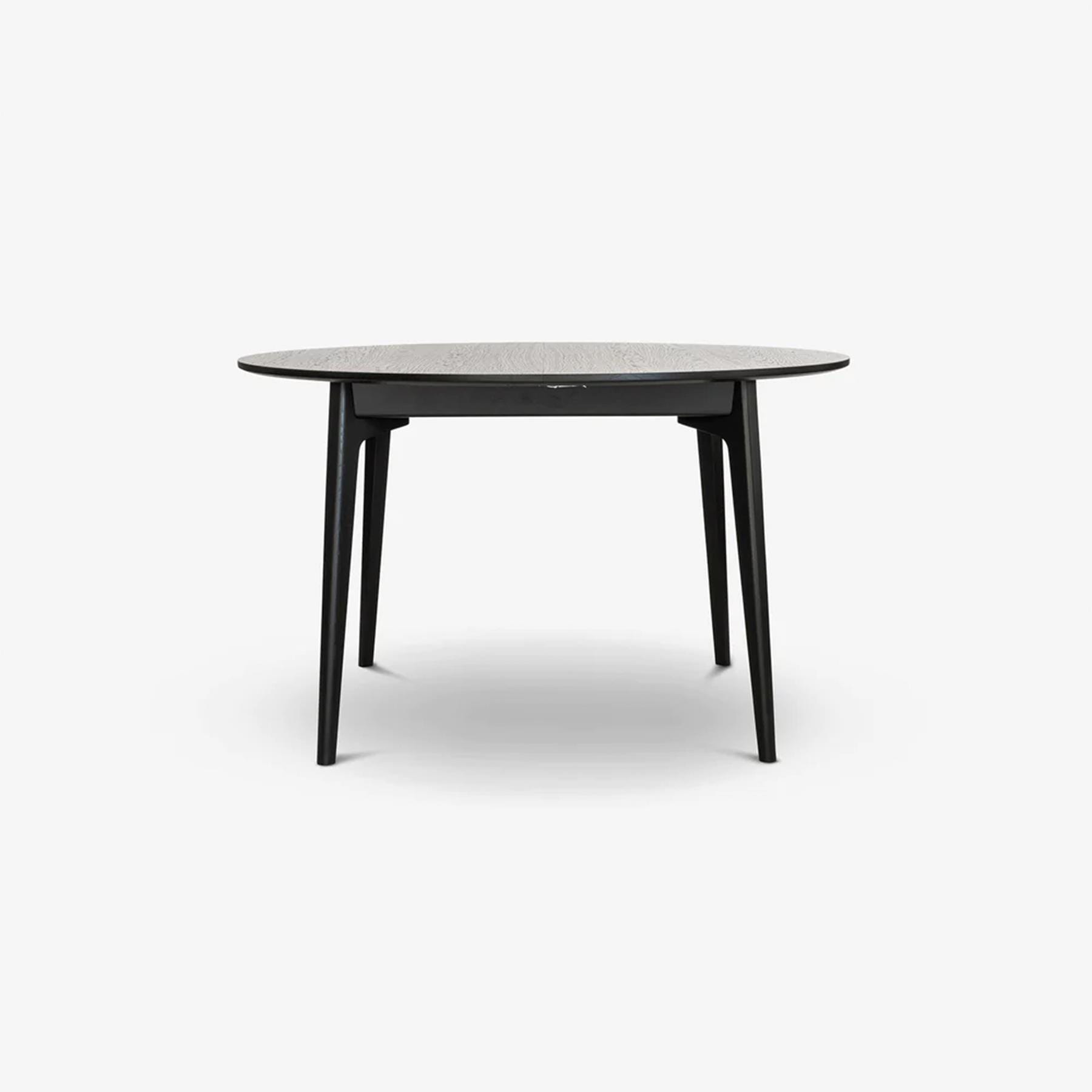 Case Furniture Dulwich Round Extending Table Black Designer Furniture From Holloways Of Ludlow