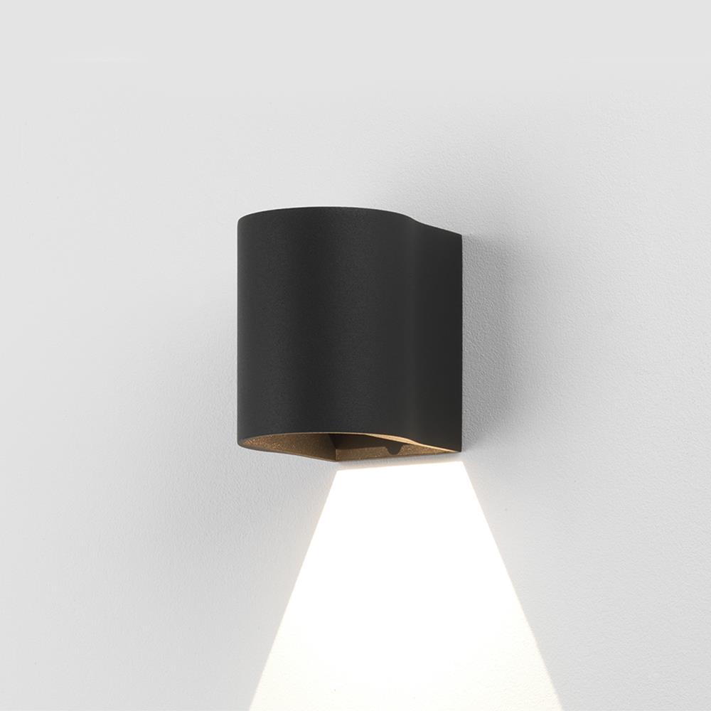 Dunbar Wall Light Small Up Or Down Black