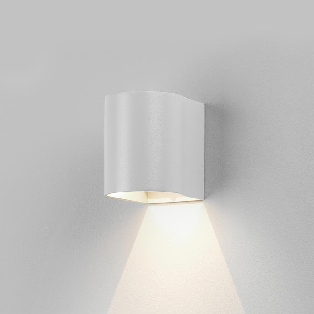 Dunbar Wall Light Small Up Or Down White