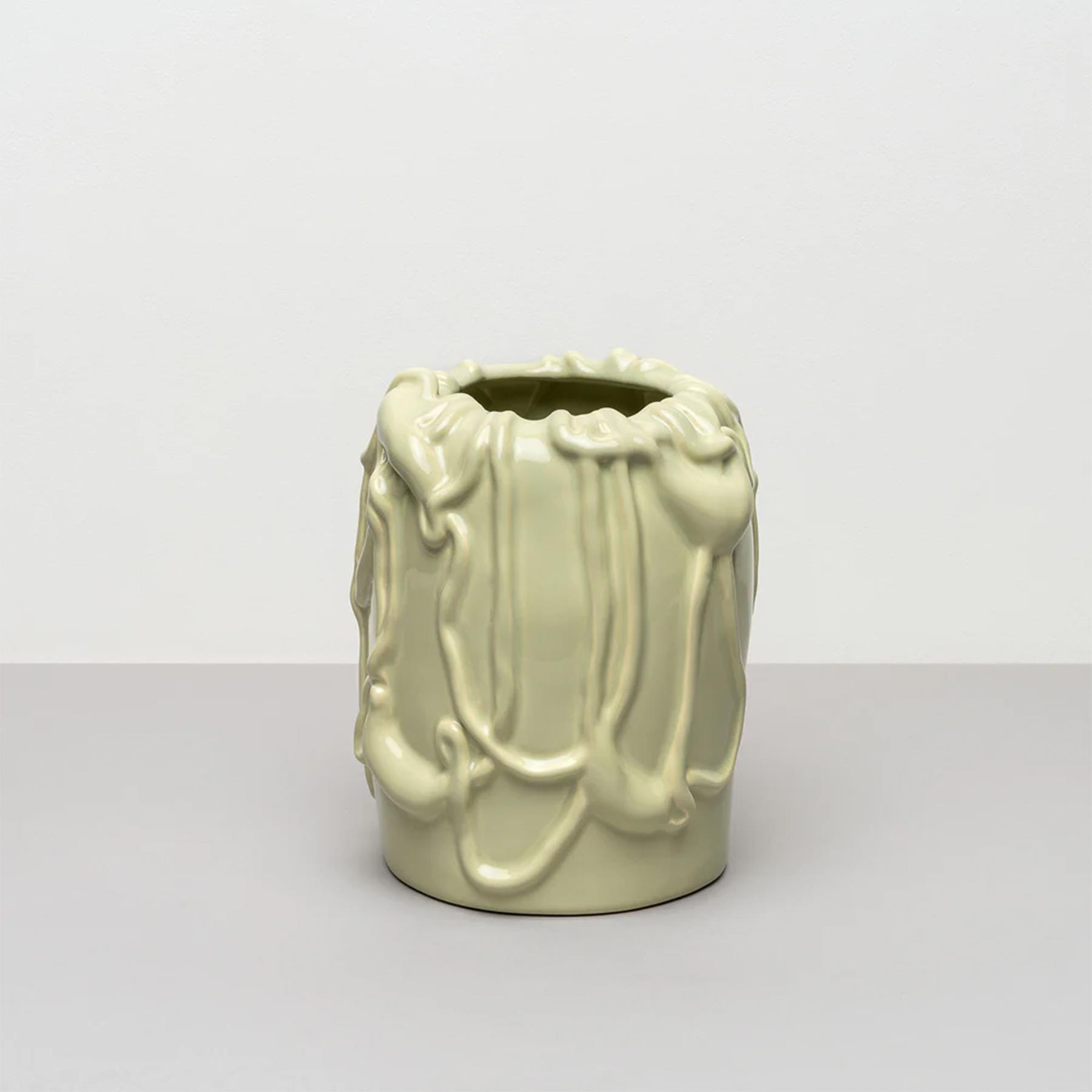 Raawii Jam Vase Pale Green Earthenware