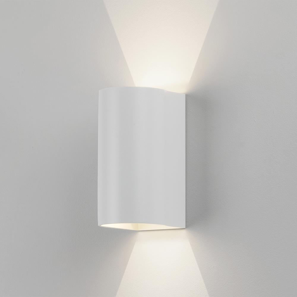 Dunbar Wall Light Medium Up Down White