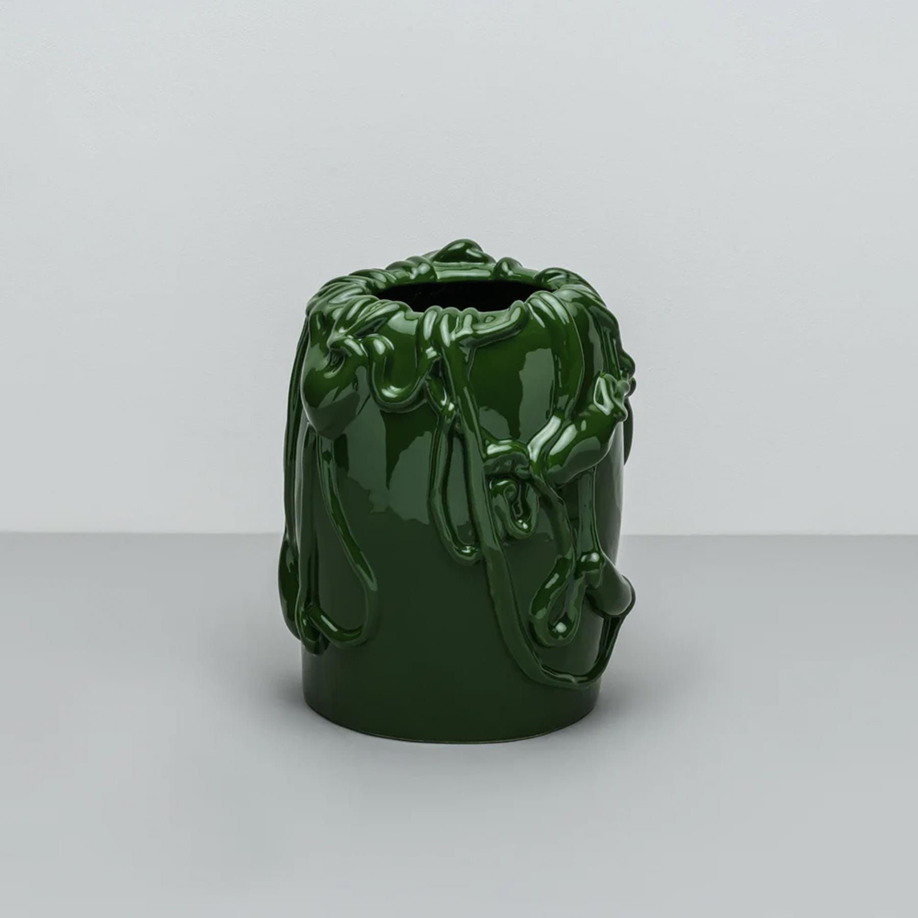 Raawii Jam Vase Juniper Earthenware Green