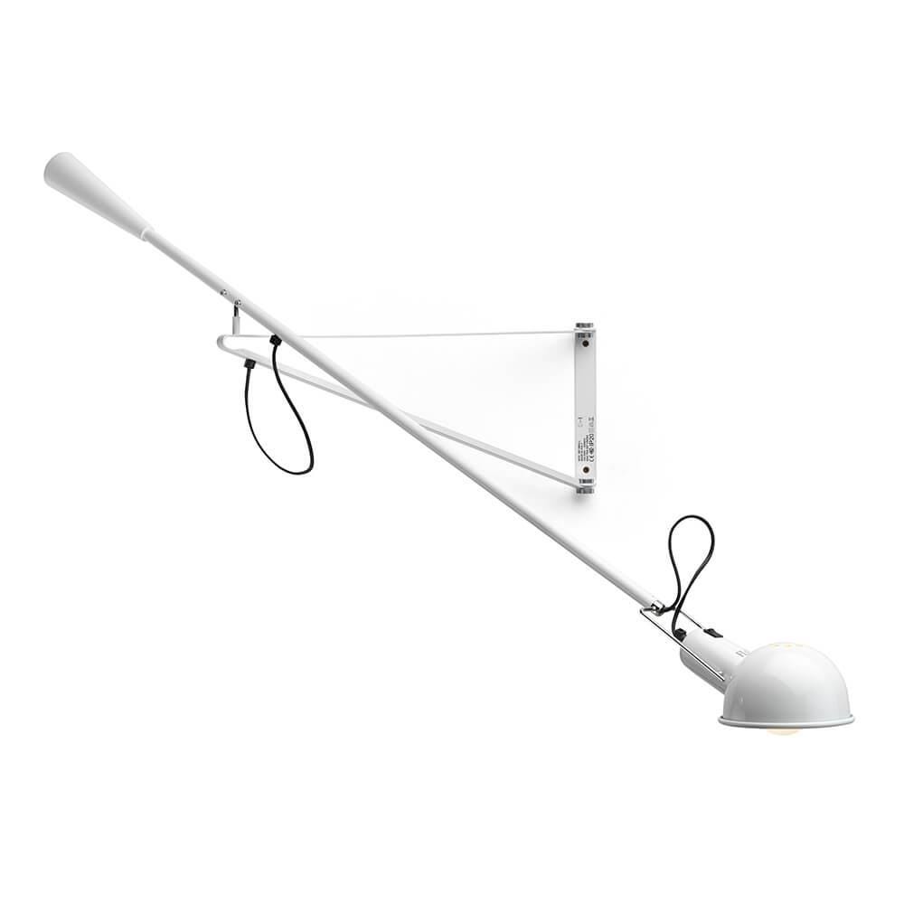 Flos 265 Small Wall Light White Wall Lighting With Adjustable Arm