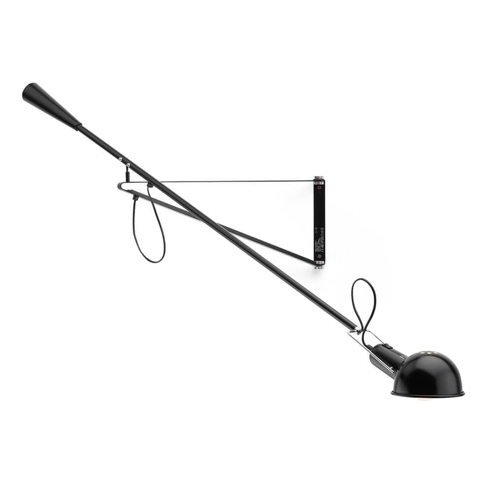 Flos 265 Small Wall Light Black Wall Lighting With Adjustable Arm