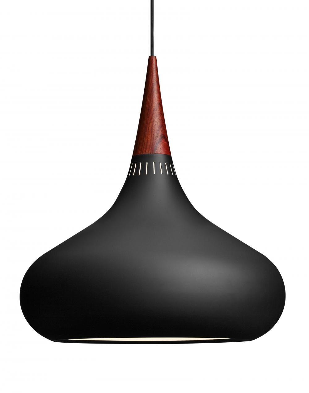 Fritz Hansen Orient Pendant P3 Black Rosewood Designer Pendant Lighting